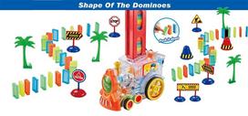 gelezinkel - Electric Domino Train MX0427071 - 3 nuotrauka