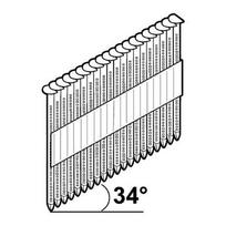 vinis essve - Pistoletinės vinys, 34°, 3,1 x 90 mm, blizgios, C1, 1200 vnt - 2 nuotrauka