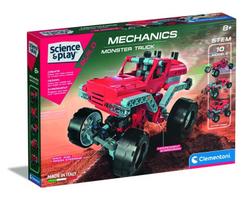 clementoni mechanics - CLEMENTONI MECHANICS Konstruktorius Monster trucks, 75038 - 2 nuotrauka