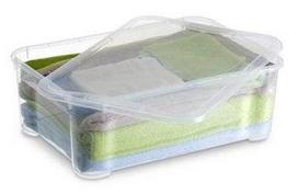 daiktai - Daiktadėžė Kis 8653000 0202, 31.5 l, skaidri, 555 x 390 x 190 mm - 2 nuotrauka