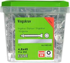 savisriegis essve - Savisriegiai Essve DIN 7504PH, 4.8 x 45 mm, 250 vnt. - 4 nuotrauka