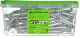 8 mm varztai - Sraigtai Essve, 8 x 90 mm, 100 vnt. - 3 nuotrauka