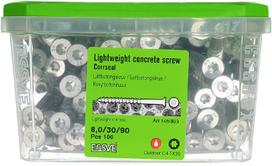 8 mm varztai - Sraigtai Essve, 8 x 90 mm, 100 vnt. - 4 nuotrauka