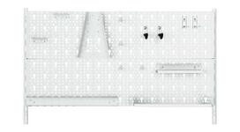 irankiu sienele - Dolle WorkShop 111698 - Įrankių sienelė, 80 x 40 cm, Balta (White) - 3 nuotrauka