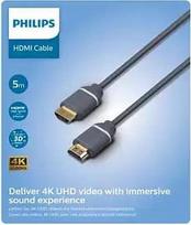 hdmi 4k 60hz - Philips SWV5650G/00 HDMI laidas 5 m Pilkas (Gray) - 2 nuotrauka