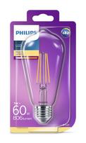 led bulbs - Philips LED Bulb ST64 E27 7W White - 3 nuotrauka