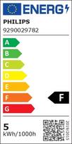 led lemputes e27 40w - Philips E27 5.5W (40W) WW Lustre 8718696505786 - 2 nuotrauka