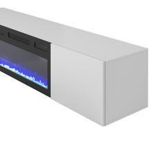 tv spintele - Livo RTV 180, baltas, 180 cm x 38 cm x 37 cm - 4 nuotrauka