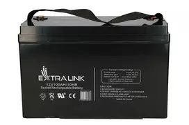 akumuliatorius 12v - Extralink AGM 100 Ah 12V - 4 nuotrauka