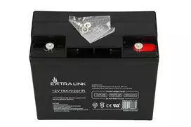 battery 12v 18ah - Extralink AGM 12V 18AH baterija - 3 nuotrauka