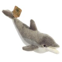 pliusinis delfinas - Pliušinis žaislas AURORA ECO NATION Delfinas, pilkas, 38 cm - 3 nuotrauka