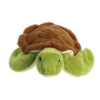 vezliukai zaislai - Pliušinis žaislas Aurora Turtle 200098A, rudas/žalias - 6 nuotrauka