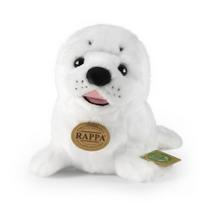 seal plushie - Rappa pliušinis žaislas ruoniukas, baltas (White), 25 cm - 6 nuotrauka