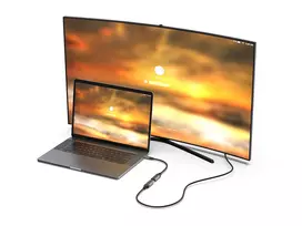 type c usb hdmi - Equip 133492 adapteris: 0,15 m USB Type-C į HDMI kabelis, juodas ir pilkas, video perdavimui. - 6 nuotrauka