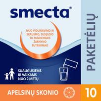 geriausi - SMECTA 3 g., milteliai geriamajai suspensijai, N10 - 2 nuotrauka