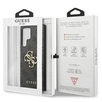 galaxy s23 ultra telefonas - Guess "4G Big Metal Logo" dėklas Samsung Galaxy S23 Ultra S918 Pilkas (Grey) - 2 nuotrauka