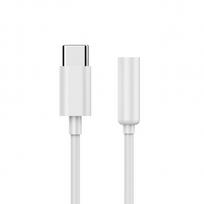 usb type c laidas - Cablexpert USB Type-C to 3.5mm Stereo Audio Adapter Cable A-CM-3.5F-01 Baltas (White) - 4 nuotrauka