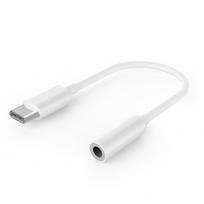 usb type c laidas - Cablexpert USB Type-C to 3.5mm Stereo Audio Adapter Cable A-CM-3.5F-01 Baltas (White) - 5 nuotrauka