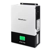 hibridinis inverteris - Qoltec 53876 Hybrid Solar Inverter Off-Grid 2.4KW | 80A | MPPT | Sinus - 3 nuotrauka