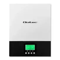 hibridinis inverteris - Qoltec 53876 Hybrid Solar Inverter Off-Grid 2.4KW | 80A | MPPT | Sinus - 7 nuotrauka