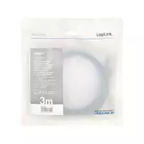 3m hdmi kabelis - LogiLink CHA0106 HDMI kabelis HDMI A tipo į HDMI A tipo 3m Juodas (Black) - 3 nuotrauka
