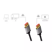 3m hdmi kabelis - LogiLink CHA0106 HDMI kabelis HDMI A tipo į HDMI A tipo 3m Juodas (Black) - 4 nuotrauka