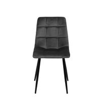 valgomojo kede kresliukas - Valgomojo kėdė Home4you Chilli, pilkai ruda, 46 cm x 55 cm x 89 cm - 2 nuotrauka