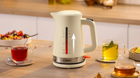 virdulys spalvotas - Bosch MyMoment TWK4M227 Smėlio spalvos (Cream) - 2 nuotrauka