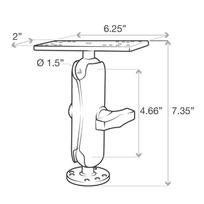 arm laikikliai - RAM MOUNT W/1.5" BALLS B LENGTH ARMS - 2 nuotrauka