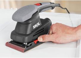 vibracinis slifuoklis - Vibracinis šlifuoklis „Skil“ 7338 AA, 160 W - 4 nuotrauka