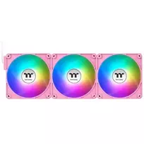 argb fan pack - Thermaltake CT120 EX Reverse ARGB 120mm Rožinė (Pink) 3 vnt - 4 nuotrauka