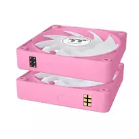 fan argb 3 - Thermaltake CT140 EX ARGB Sync 140mm Pink 3 vnt. - 5 nuotrauka