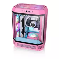 fan argb 3 - Thermaltake CT140 EX ARGB Sync 140mm Pink 3 vnt. - 6 nuotrauka