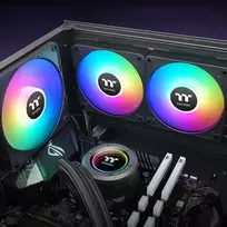 fan argb 3 - Thermaltake CT140 EX ARGB Sync 140 mm Black 3 vnt. - 3 nuotrauka