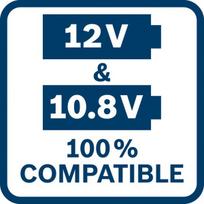 akumuliatorius 12v - Bosch GBA 12V 2.0Ah - 3 nuotrauka