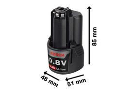 akumuliatorius 12v - Bosch GBA 12V 2.0Ah - 4 nuotrauka