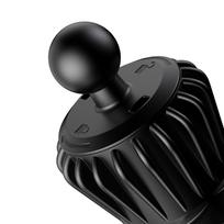 joyroom holder - Joyroom JR-ZS406 magnetinis automobilinis telefono laikiklis ant ventiliacijos grotelių - Juodas (Black) - 11 nuotrauka