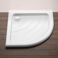 ermitazas duso kabinos - Dušo padėklas Ravak Ronda-90 PU, 91 cm x 91 cm, baltas (White) - 3 nuotrauka