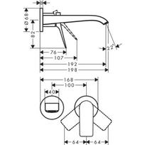 hansgrohe vivenis maisytuvas - Hansgrohe Vivenis 75050670, juodas - 2 nuotrauka