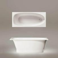 170 - Vonia PAA Grande Uno 170, 170 cm x 75 cm x 64 cm, stačiakampis, balta (White) - 2 nuotrauka