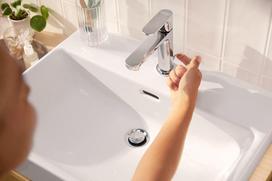 praustuvai - Praustuvo maišytuvas Hansgrohe Rebris S 72517000, chromo - 4 nuotrauka