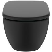 klozetai juodi idealo - Unitazas, pakabinamas Ideal Standard Tesi, su dangčiu, 365 mm x 533 mm - 3 nuotrauka
