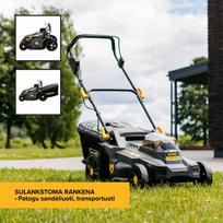 akumuliatorine zoliapjove - Grunder SF8A107-J, 43 cm - 2 nuotrauka