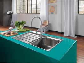 franke slim - Franke Maris Slim J 115.0728.388, chromas (Chrome) - 5 nuotrauka