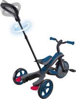 triratukas - GLOBBER triratukas Explorer Trike 4in1, tamsiai mėlynas (Dark Blue) - 5 nuotrauka