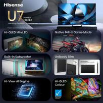 televizoriai - Hisense 55U7SE - 3 nuotrauka