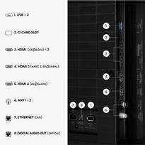 televizoriai - Hisense 55U7SE - 10 nuotrauka
