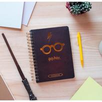 darbo knyga - Užrašinė HARRY POTTER GLASSES su spirale, A5, taškeliais - 4 nuotrauka