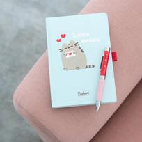 grupo erik - Užrašinė PUSHEEN PURRFECT LOVE su rašikliu, A5, 100 g, 96 l. - 5 nuotrauka