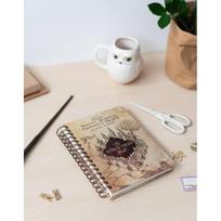 darbo knyga - Užrašinė HARRY POTTER THE MARAUDERS MAP, su spirale, A5,90 l., taškeliais - 4 nuotrauka